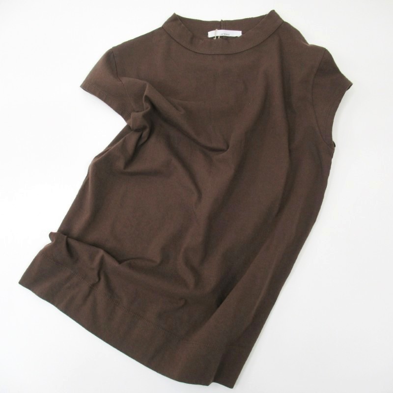 LAITERIE  USE天竺フレンチスリーブプルオーバー /MOLE BR15 【日本製】